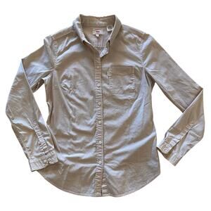 Beige Levi’s Tailored Fit Button Down Shirt Size S